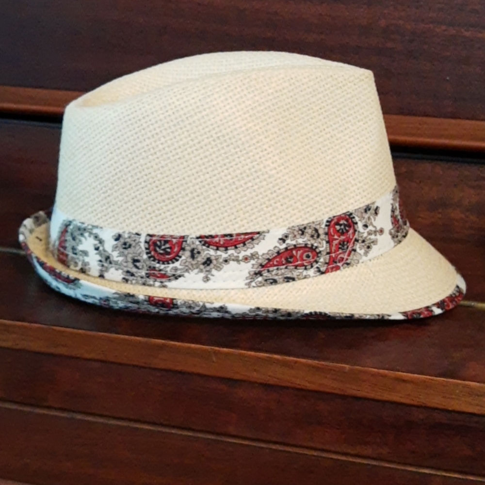 CHARLOTTE DANIEL Women's Paisley S/M Hat/Fedora